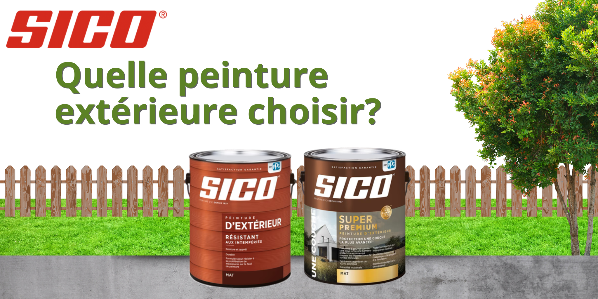 Peinture extérieure Sico : Votre guide expert pour faire le bon choix !