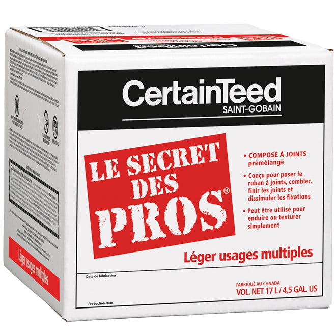 Ciment secret des Pros - Certainteed