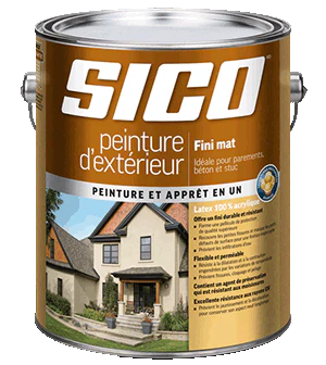 Sico Peinture Extérieure - Blanc Mat 3.78L
