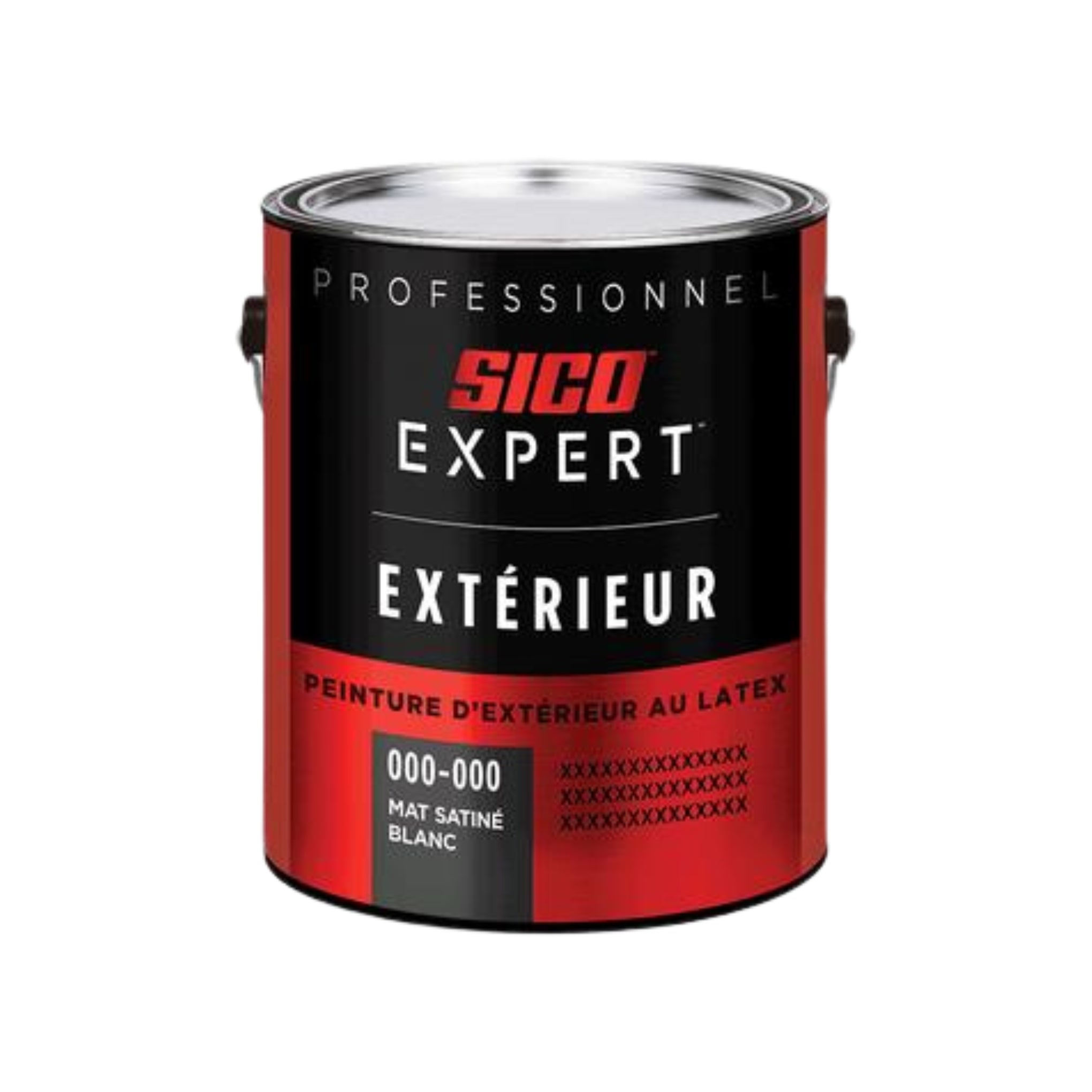 SICO Expertᴹᴰ Peinture d'extérieur latex 100 % acrylique fini mat satiné