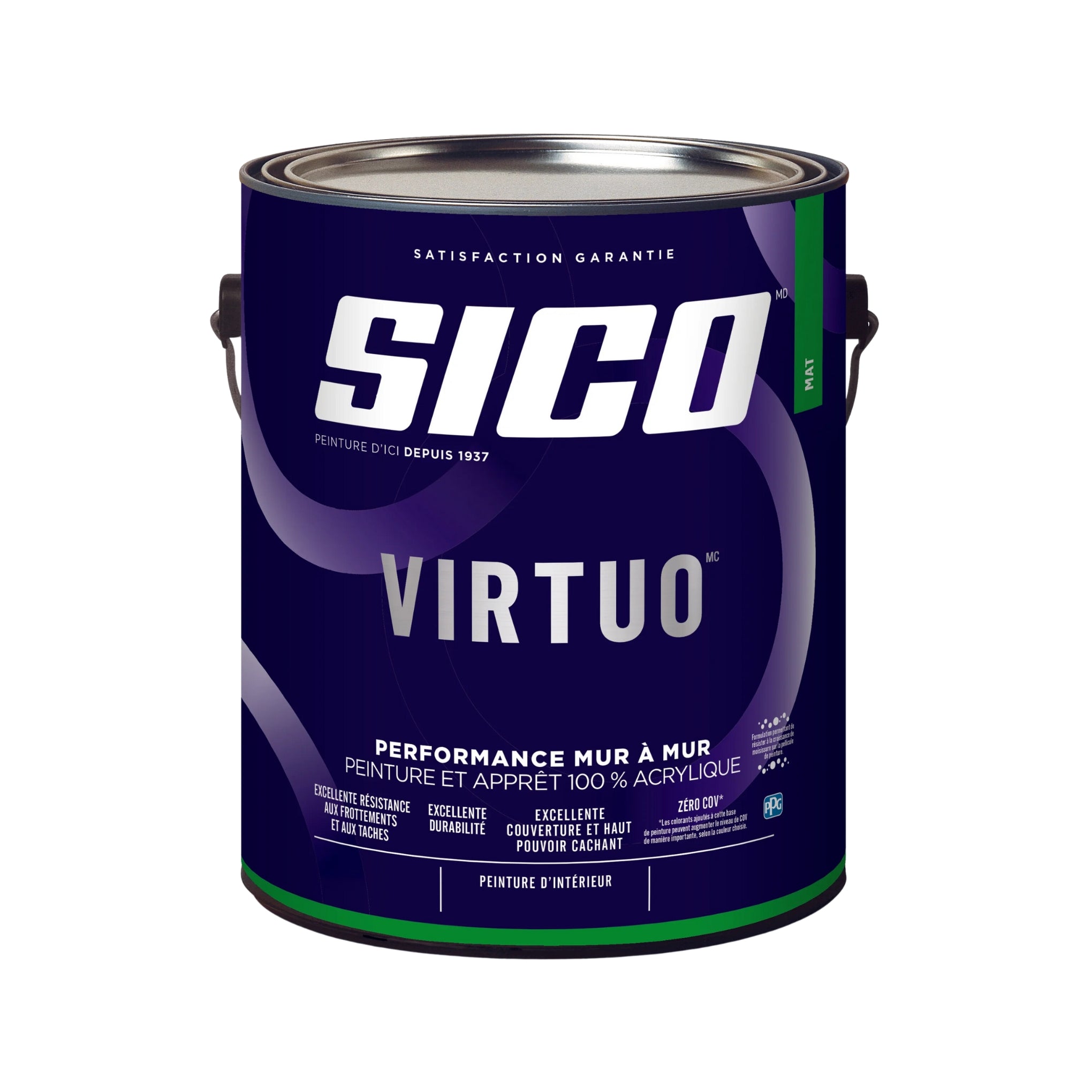 SICOᴹᴰ Virtuo peinture d'intérieur fini mat