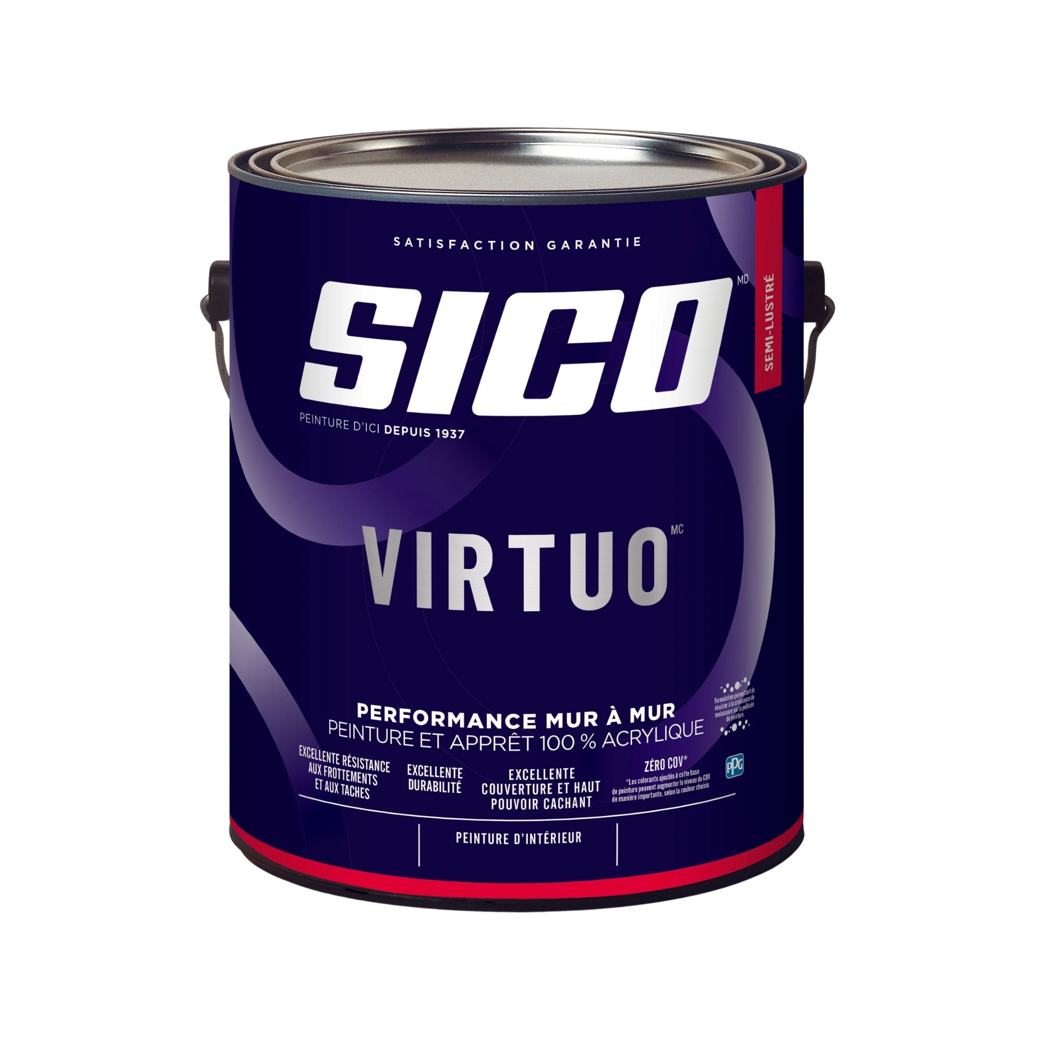 SICOᴹᴰ Virtuo peinture d'intérieur fini semi-lustré