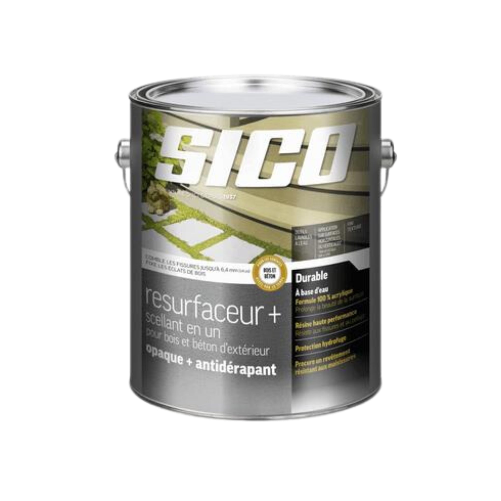 SICOᴹᴰ RESURFACEUR+ Scellant en un pour bois et béton d'extérieur