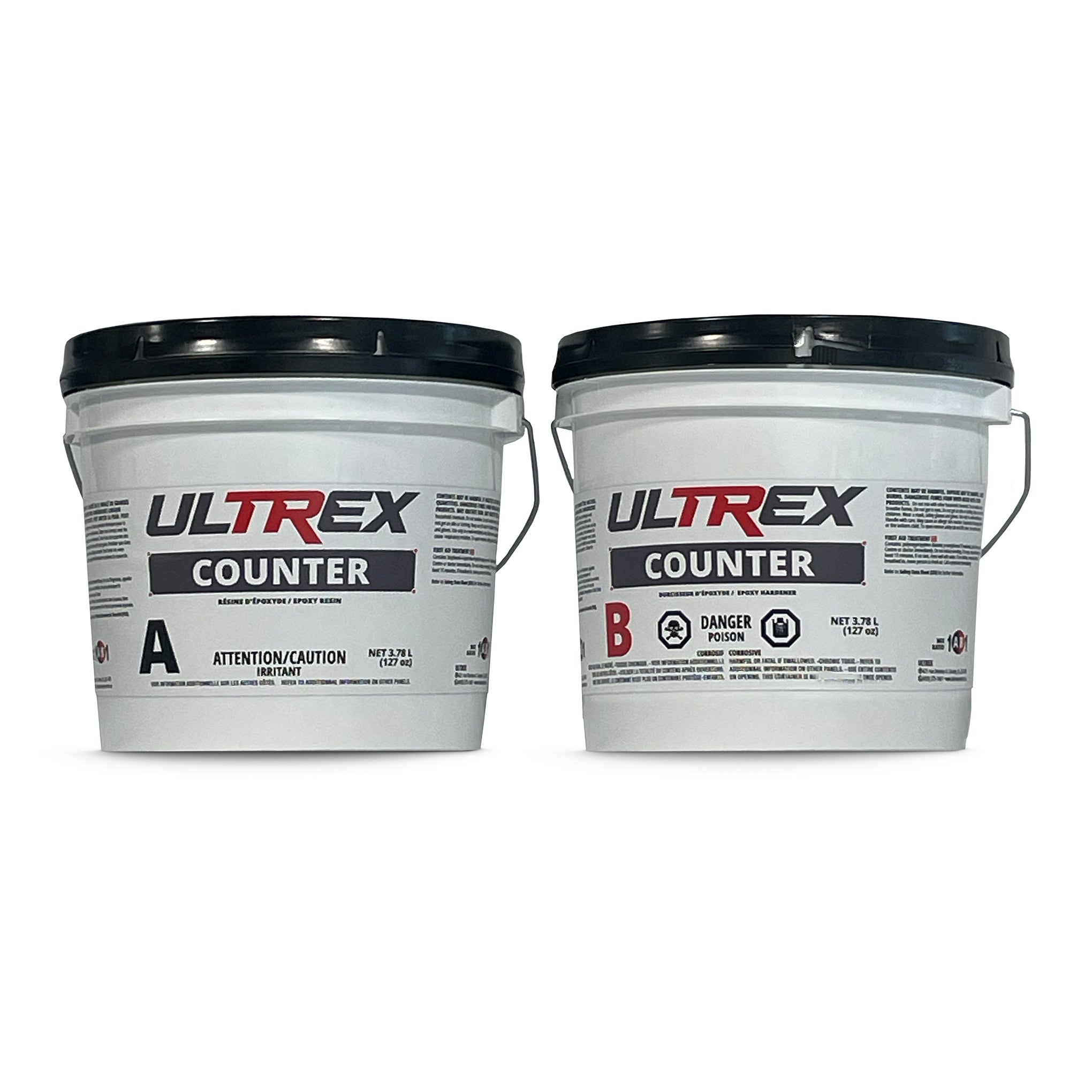 Système de revêtement époxy de comptoir ULTREX COUNTER (2 gal.)