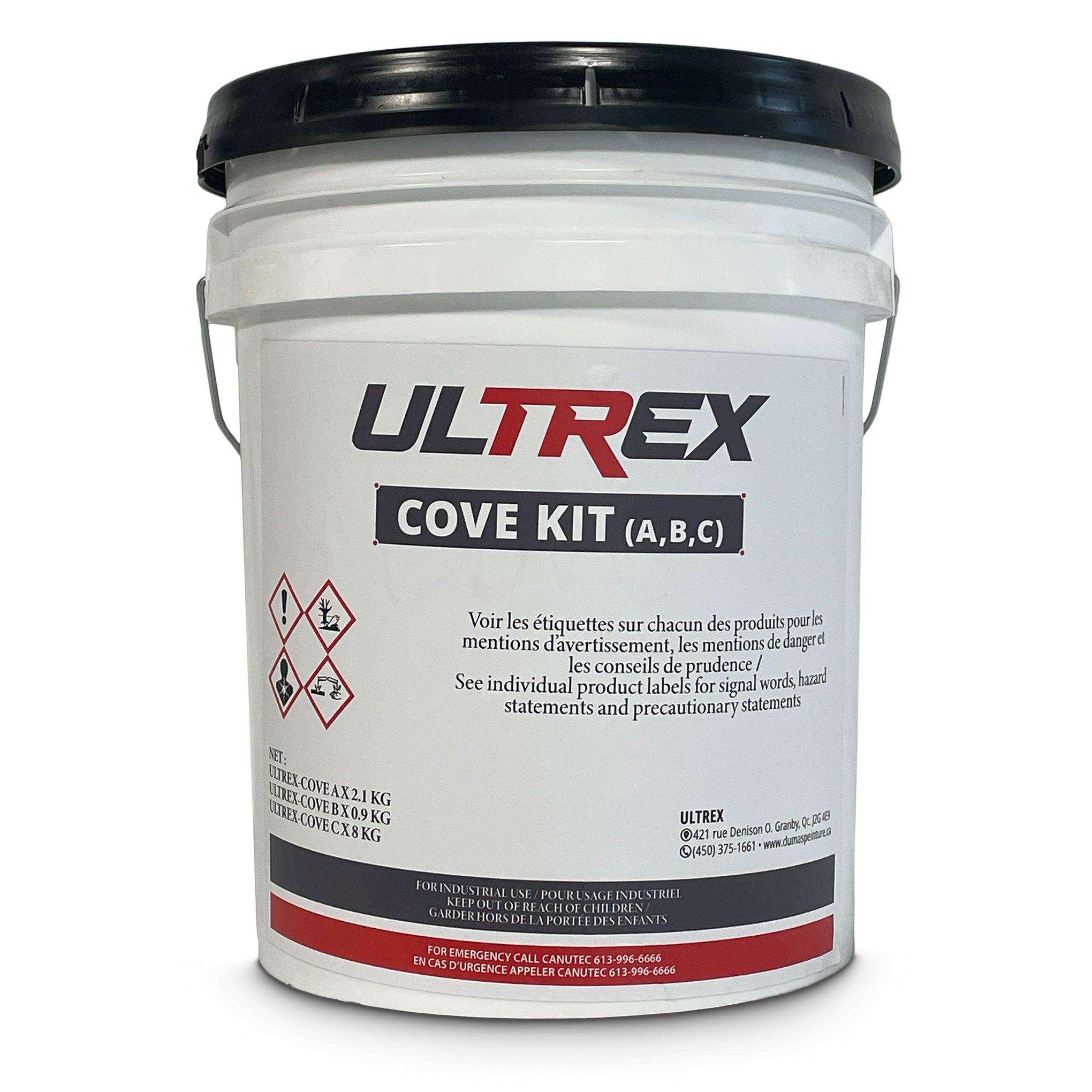 Ensemble de mortier époxy ULTREX COVE (1 gal.)