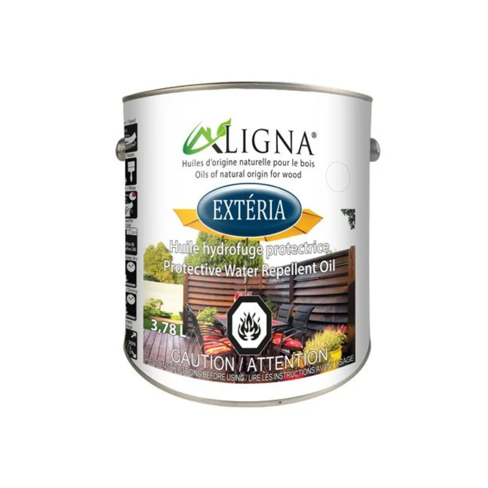 LIGNA EXTÉRIA | Huile pour Bois Hydrofuge Extérieure | Dumas Peinture